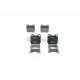 Колодки гальмівні (задні) Opel Omega A/B 86-03/Vectra B 95-03/Senator A/B 84-93