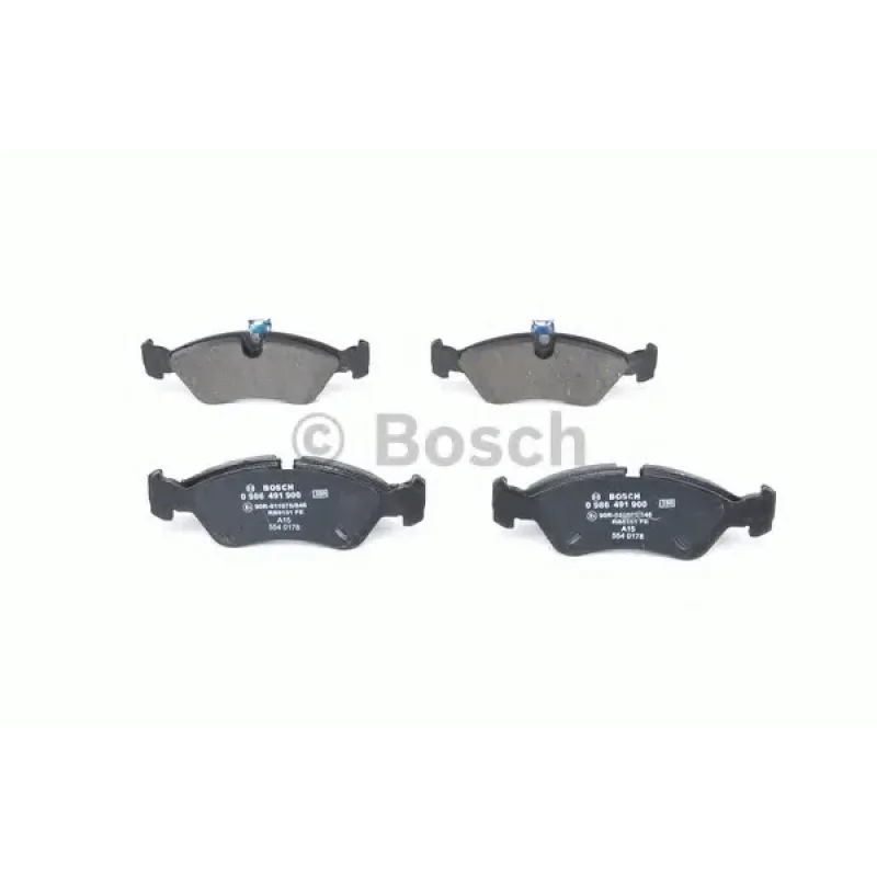 Колодки гальмівні (передні) Opel Astra F 91-98/Kadett E 87-93/Vectra A/B 88-03