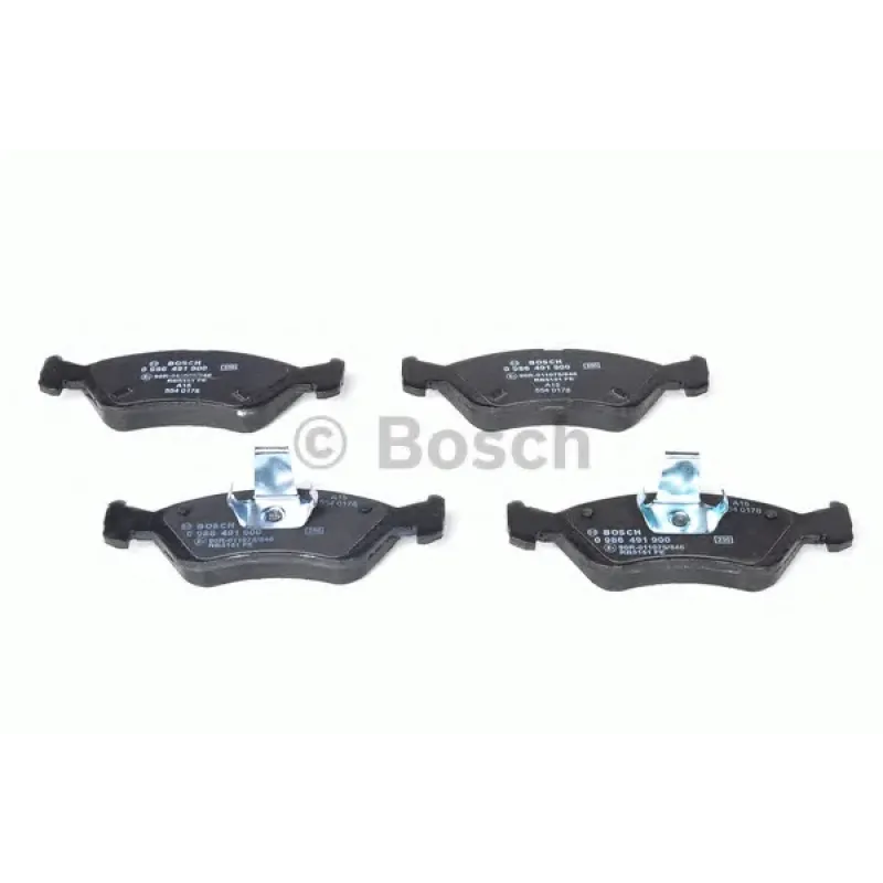 Колодки гальмівні (передні) Opel Astra F 91-98/Kadett E 87-93/Vectra A/B 88-03