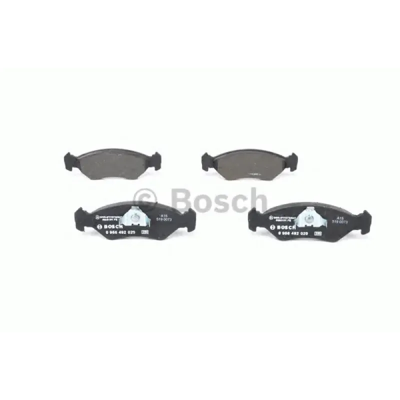 Колодки гальмівні (передні) Ford Fiesta 89-02