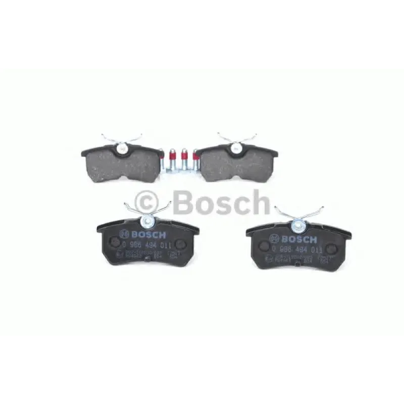 Колодки гальмівні (задні) Ford Focus 98-05/Fiesta V/VI 05-