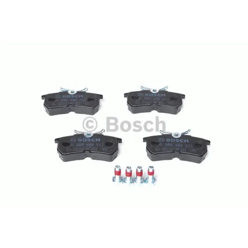 Колодки гальмівні (задні) Ford Focus 98-05/Fiesta V/VI 05-
