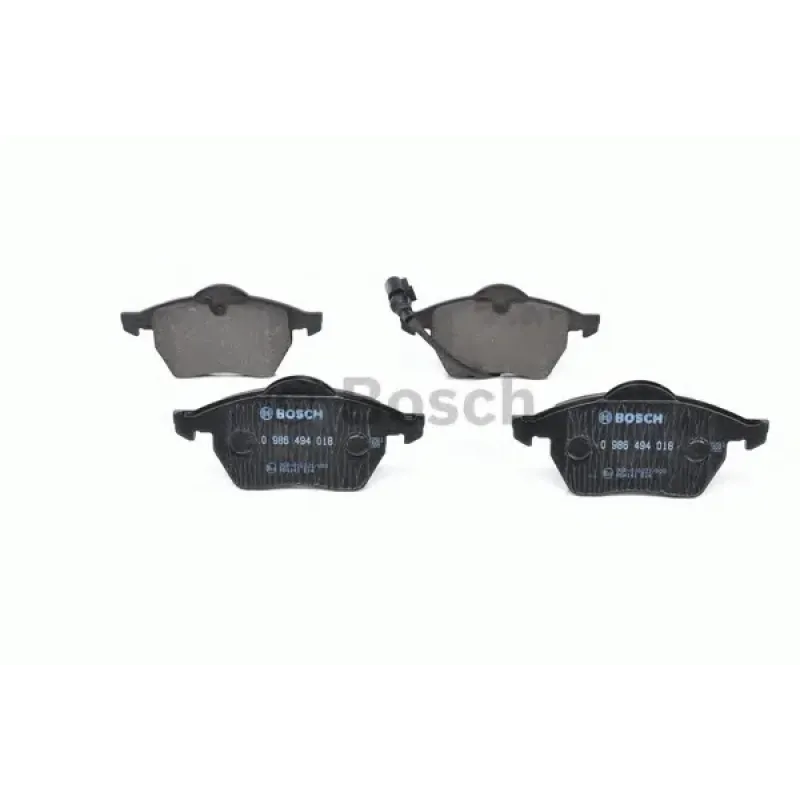 Колодки гальмівні (передні) Audi A3/TT/Seat Leon/Skoda Octavia/VW Golf 96-10/Polo 05-09 (+датчик)