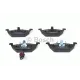 Комплект гальмівних колодок (передніх) Audi A3/Skoda Octavia 96-13/Fabia 99-/VW Caddy/Golf 96-15 (+датчик)