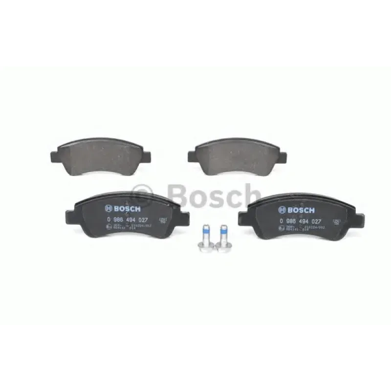 Комплект гальмівних колодок (передніх) Citroen C2/C4 04-/C3 09-/Berlingo/Peugeot 206/307 96-/207 06-/208 12-