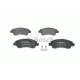 Комплект гальмівних колодок (передніх) Citroen C2/C4 04-/C3 09-/Berlingo/Peugeot 206/307 96-/207 06-/208 12-