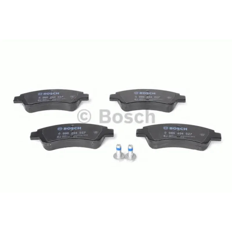 Комплект гальмівних колодок (передніх) Citroen C2/C4 04-/C3 09-/Berlingo/Peugeot 206/307 96-/207 06-/208 12-