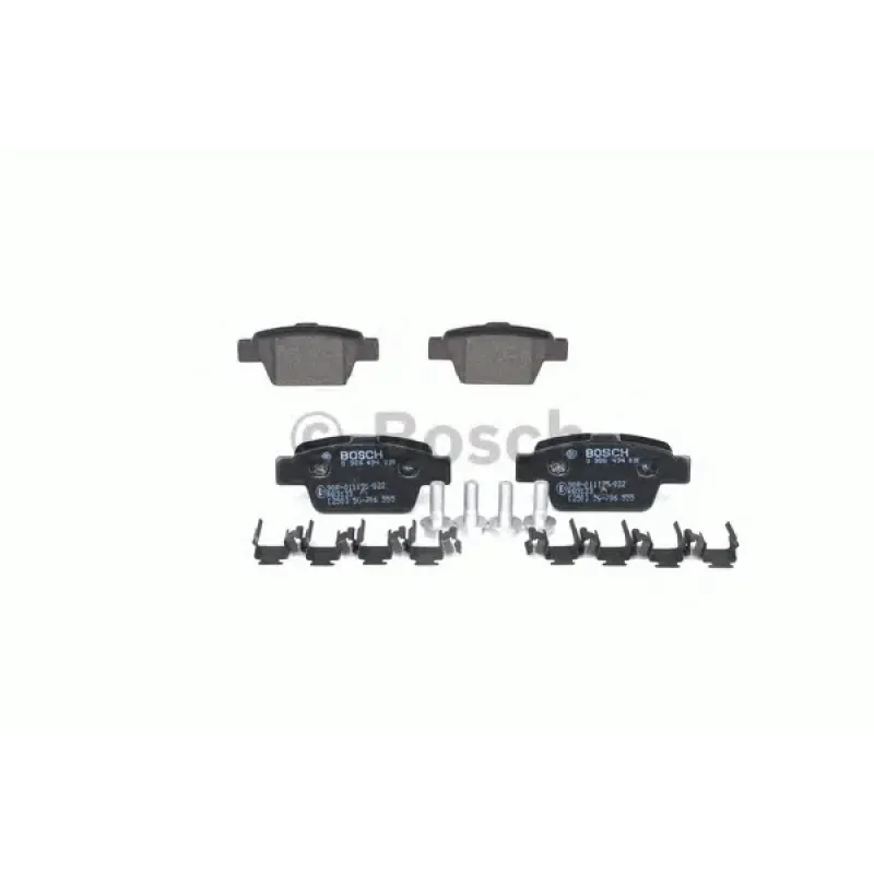 Колодки гальмівні (задні) Fiat Bravo II 07-14/Stilo 01-08/Linea 07-/Multipla 99-10/Lancia Delta 08-