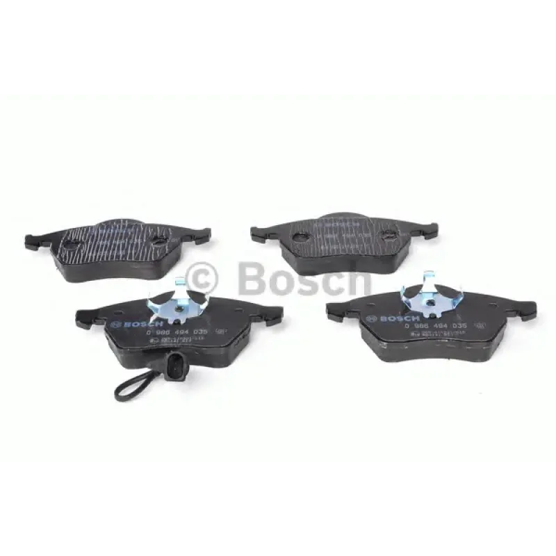 Колодки гальмівні (передні) Ford Galaxy 00-06/VW Sharan 95-10 (+датчики)
