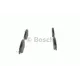 Колодки гальмівні (передні) Ford Transit 2.0-2.4 00- (FWD) (Bosch)