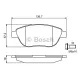 Комплект гальмівних колодок (дискових) (передніх) Citroen Berlingo 00-11/C4 1.6 THP/VTi 04-/Peugeot 207/307 02-