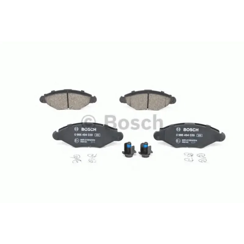 Колодки гальмівні (передні) Peugeot 206 98-/Peugeot 206+ 09-13/Peugeot 306 93-01