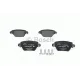 Колодки гальмівні (задні) Renault Kangoo 4x4/Ford Mondeo III 01- (Bosch)