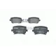 Комплект гальмівних колодок (задніх) Audi A3/A4/A6/TT/Skoda Octavia/SuperB/VW Caddy/Golf/Passat B6/Touran 03-