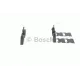 Колодки гальмівні (задні) Peugeot 406 96-04/605 89-11 (+датчики)