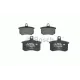 Колодки гальмівні (задні) Audi 80/90 82-96/A4 95-01/A6 94-97/A8 94-02/Fiat Croma 85-96