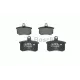 Колодки гальмівні (задні) Audi 80/90 82-96/A4 95-01/A6 94-97/A8 94-02/Fiat Croma 85-96