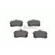 Колодки гальмівні (задні) Audi 80/90 82-96/A4 95-01/A6 94-97/A8 94-02/Fiat Croma 85-96