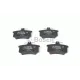 Колодки гальмівні (задні) Audi 80/90 82-96/A4 95-01/A6 94-97/A8 94-02/Fiat Croma 85-96