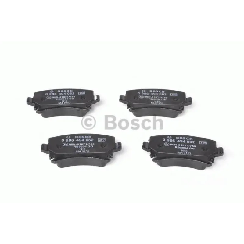 Колодки гальмівні (задні) Audi A3/TT/Skoda Octavia/SuperB/VW Golf 03-
