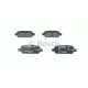 Колодки гальмівні (задні) Renault Koleos/Nissan Juke/Qashqai/X-Trail/Suzuki 08- (Akebono)
