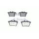 Колодки гальмівні (задні) Citroen C5 08-/Peugeot 407 04-/607 88-