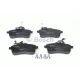 Колодки гальмівні (передні) Peugeot 407 04-11 (Lucas) (з датчиком)