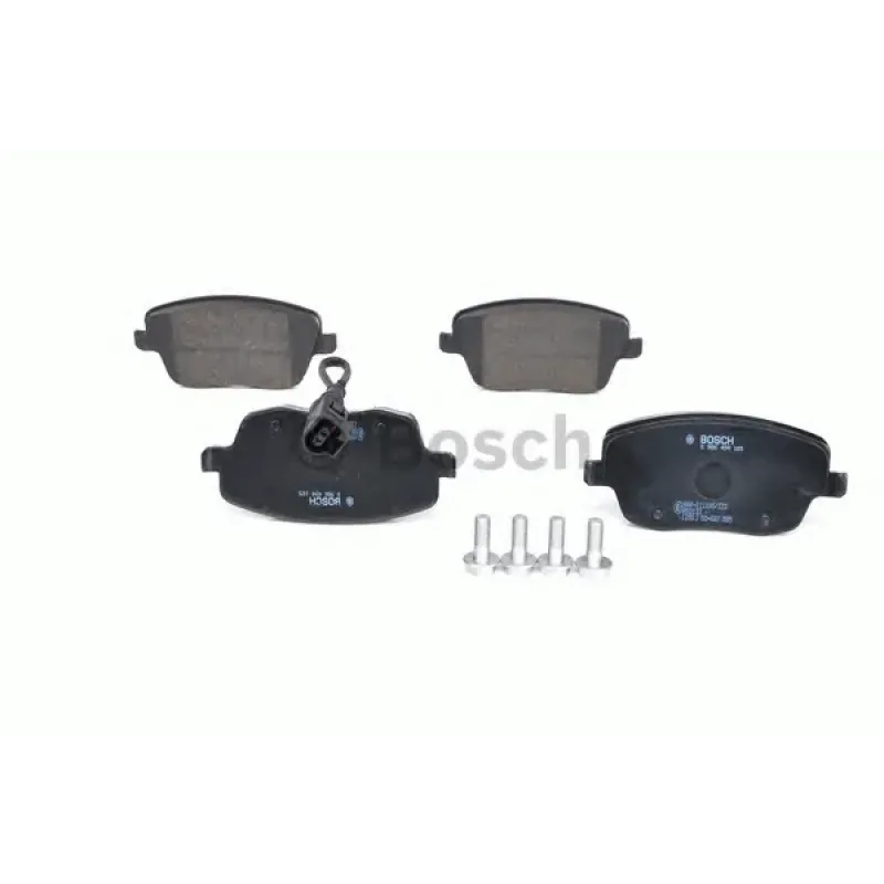 Колодки гальмівні (передні) Seat Ibiza/VW Polo 01-09/Skoda Fabia 99-14/Roomster 06-15 (+датчик)