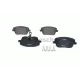 Колодки гальмівні (передні) Seat Ibiza/VW Polo 01-09/Skoda Fabia 99-14/Roomster 06-15 (+датчик)