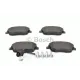Колодки гальмівні (передні) Seat Ibiza/VW Polo 01-09/Skoda Fabia 99-14/Roomster 06-15 (+датчик)