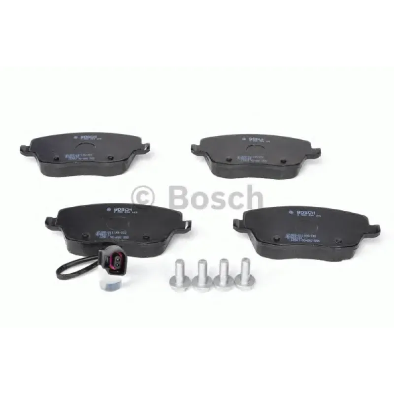Колодки гальмівні (передні) Seat Ibiza/VW Polo 01-09/Skoda Fabia 99-14/Roomster 06-15 (+датчик)