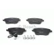 Колодки гальмівні (передні) Seat Ibiza/VW Polo 01-09/Skoda Fabia 99-14/Roomster 06-15 (+датчик)