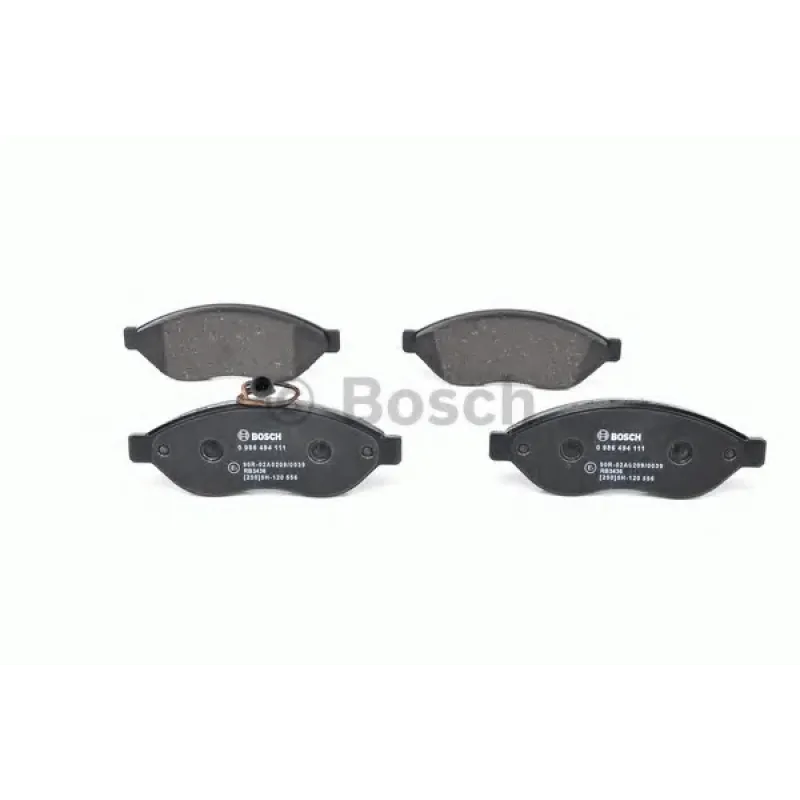 Колодки гальмівні (передні) Citroen Jumper/Fiat Ducato/Peugeot Boxer 06- (+датчик)