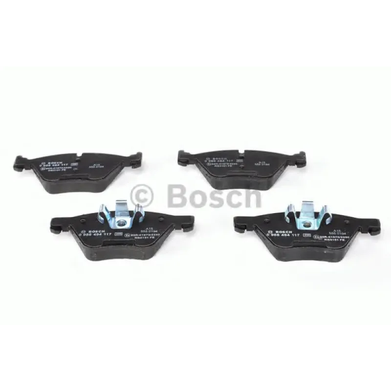 Колодки гальмівні (передні) BMW 1 (E81/E87) 04-12/3 (E90-E93) 05-13/X1 (E84) 11-15