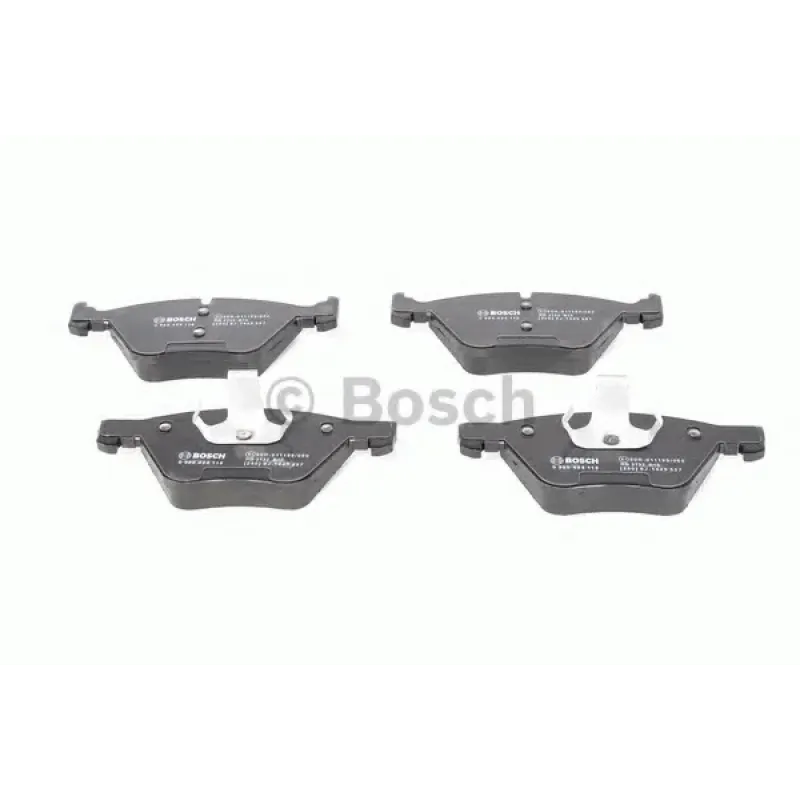 Колодки гальмівні (передні) BMW 3 (E90/E91/E92) 07-13/5 (E60/E61) 03-10/X1 (E84) 09-15