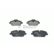 Колодки гальмівні (передні) BMW 1 (E81/E82/E87/E88) 04-13/2 (F45) 14-18