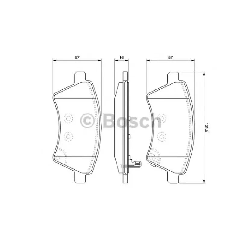 Колодки гальмівні (передні) Fiat Sedici/Suzuki SX4 06-