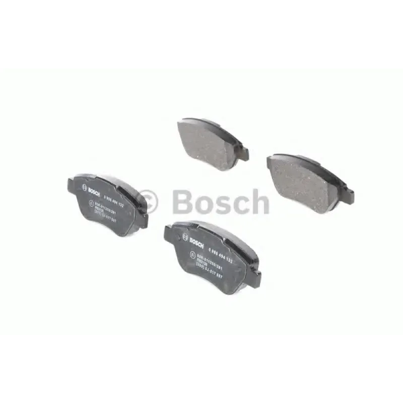 Колодки гальмівні (передні) Fiat Doblo/Citroen Nemo/Peugeot Bipper 08- (Bosch)