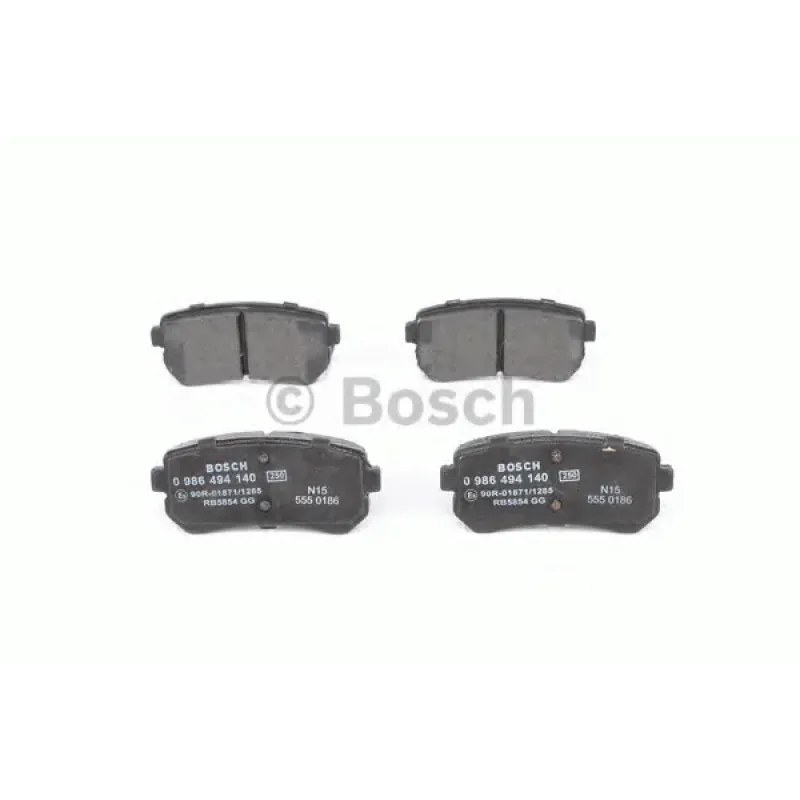 Комплект гальмівних колодок (задніх) Hyundai Accent/I20/I30/Ix35/Sonata/Kia Ceed/Rio/Sportage 1.2-3.3 05-