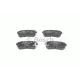 Комплект гальмівних колодок (задніх) Hyundai Accent/I20/I30/Ix35/Sonata/Kia Ceed/Rio/Sportage 1.2-3.3 05-