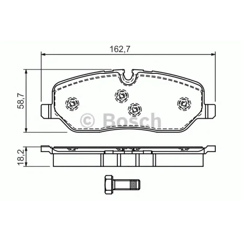 Колодки гальмівні (передні) Land Rover Discovery III/IV 04-18/Range Rover III 02-12/Sport I 05-13