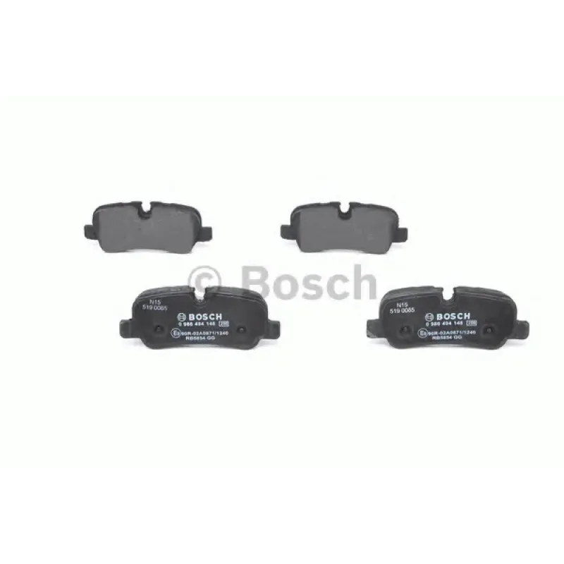 Колодки тормозные (задні) Land Rover Range Rover 02- 