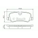 Колодки тормозные (задні) Land Rover Range Rover 02- 