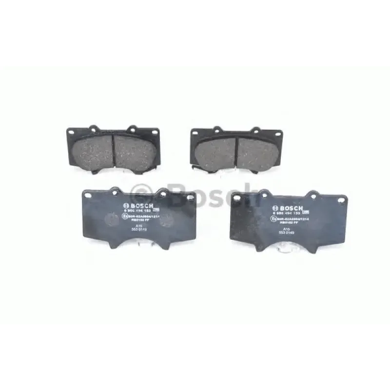 Колодки гальмівні (передні) Toyota Land Cruiser Prado/Hilux 03-/Lexus GX 02-10 (Sumitomo)