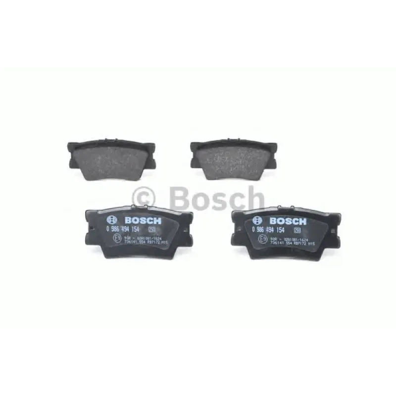 Колодки гальмівні (задні) Toyota Camry/Rav4 IV 05-/Avalon 12-18/Lexus ES 06-18