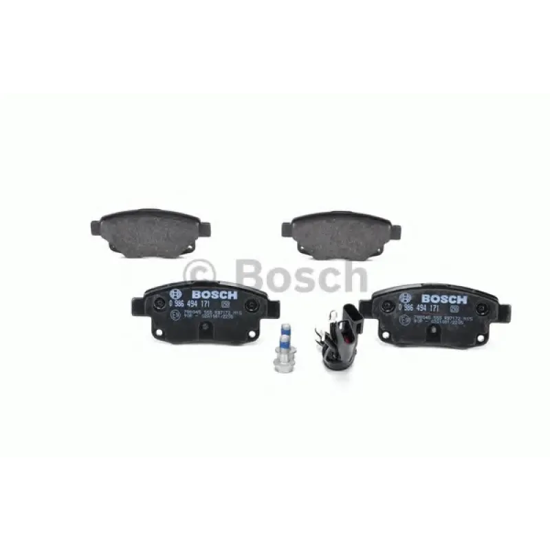 Колодки гальмівні (задні) Ford Transit V347 06-14 (+датчики)