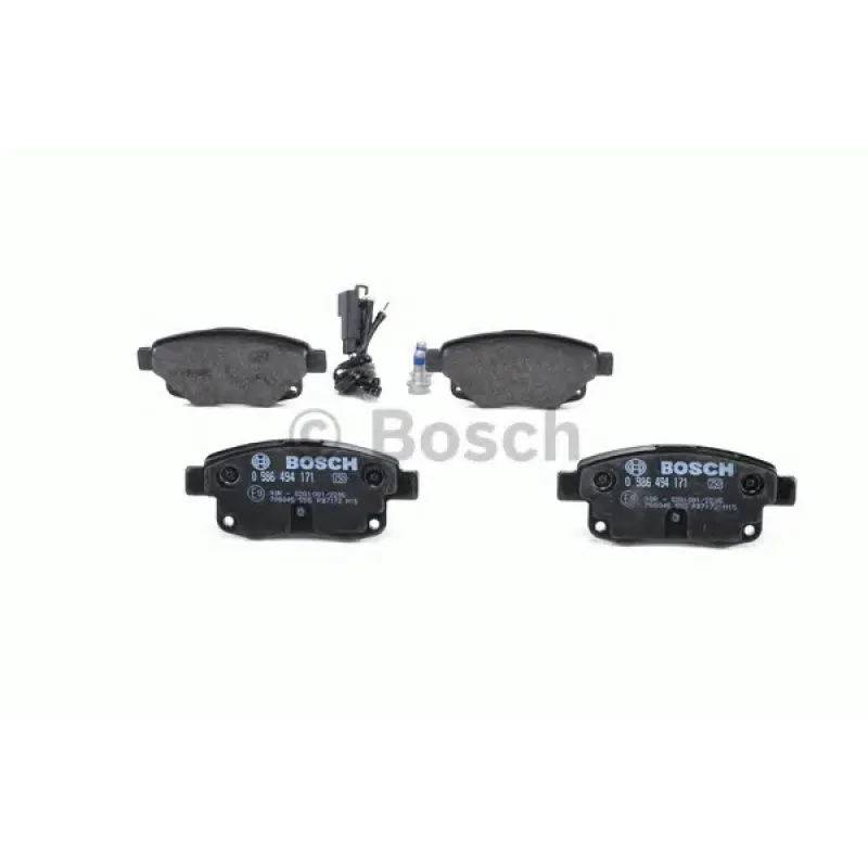 Колодки гальмівні (задні) Ford Transit V347 06-14 (+датчики)