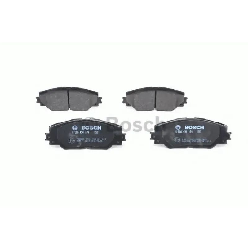 Колодки гальмівні (передні) Toyota RAV4 2.0-3.5/Prius 1.8 05-