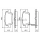 Колодки гальмівні (задні) Toyota Auris 06-/Corolla 1.3-2.0D 12- (Bosch)