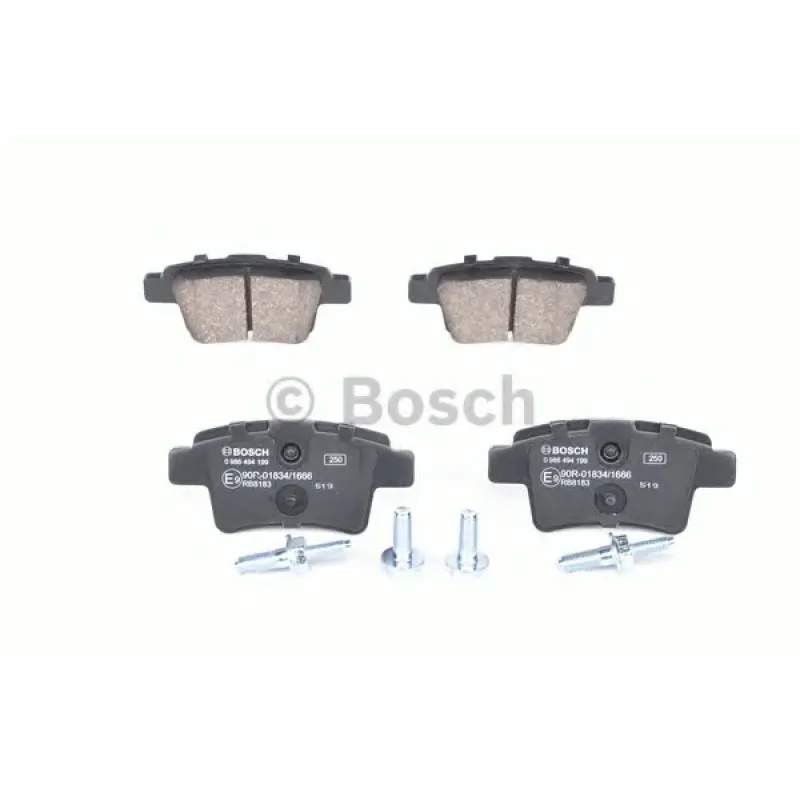 Колодки гальмівні (задні) Citroen C4 Picasso/Grand Picasso 06-13/Peugeot 408 10-